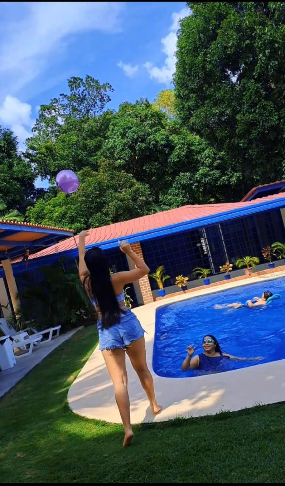 Las Lajas  Hostal Villa Mayte Coronado מראה חיצוני תמונה